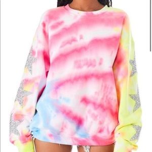 Carmar tye-dye sweatshirt size S/M